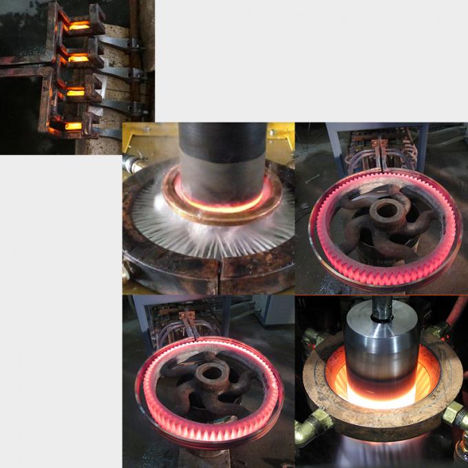 Frekuensi Tinggi Induksi Memadamkan Mesin Gear Hardening Peralatan Rod Hardening Induksi Heater 1
