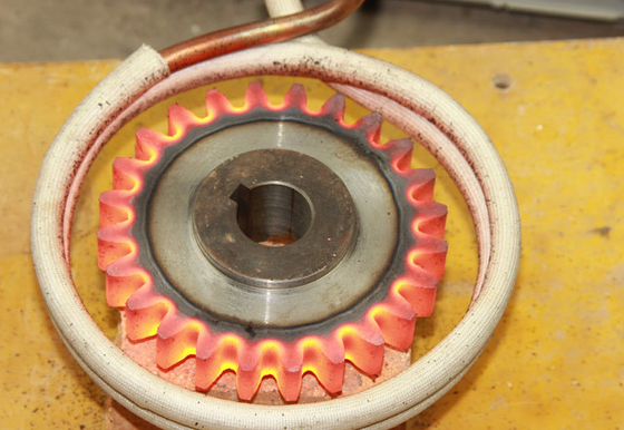 Mesin Pemanas Pengerasan Induksi Gears IGBT 160kw Frekuensi Tinggi