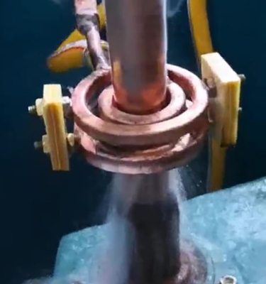 Mesin Perlakuan Panas Pengerasan Induksi 50kw Batang Piston Frekuensi Tinggi