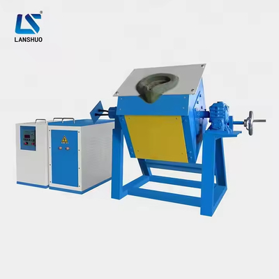 Tembaga Baja Scrap Cast Iron Metal Induksi Smelting Furnace Frekuensi Medium IDBT Mending induksi Smelting Furnace