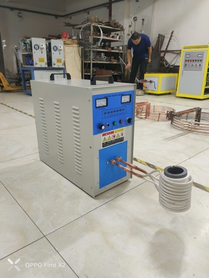 30KW Tungku Induksi Peleburan untuk Tembaga Emas Baja 1-5kg