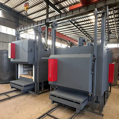 75kw LST-75 Tungku Perlakuan Panas Troli 950℃ 1100℃ Kapasitas 2T