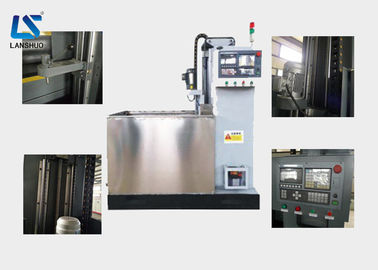60-450r / Min CNC Induksi Quenching Hardening Alat Mesin Untuk Poros / Gigi