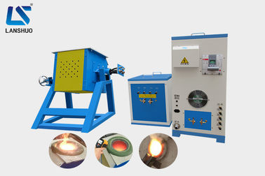 90kw Scrap Brass IGBT Steel Induction Melting Furnace
