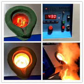 Customizable Induksi Melting Furnace Emas Melting Furnace High Performance