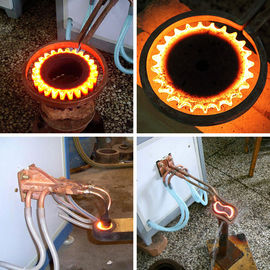 Shaft Tempering 60kw Frekuensi Tinggi Peralatan Pemanas Induksi