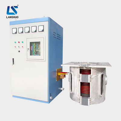 Tembaga Baja Scrap Cast Iron Metal Induksi Smelting Furnace Frekuensi menengah Miring induksi Smelting Furnace