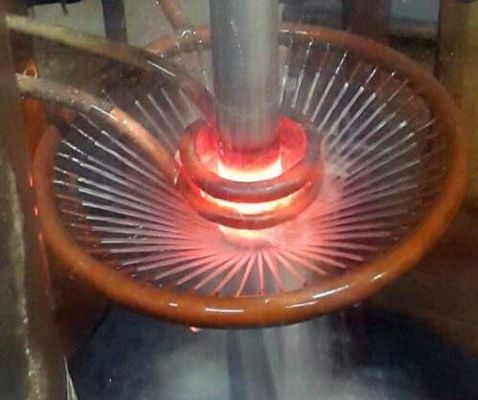Digital High Frequency 160KW Induksi Mesin Quenching Annealing Heat Treatment