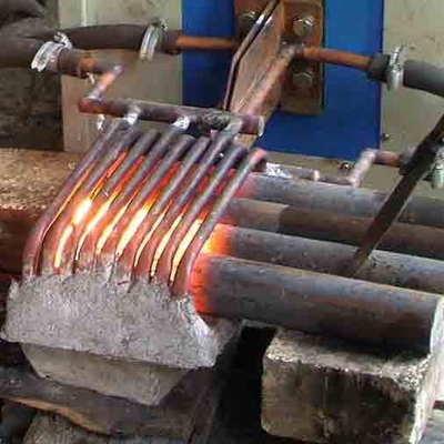 30kw Portabel Steel Rod IGBT Induksi Pengerasan Mesin Pemanas Penempaan Panas